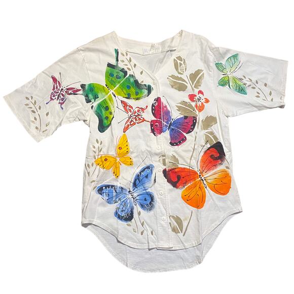 Source Unknown Other - Butterfly Baseball Jersey Size XL